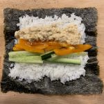 Teriyaki Chickpea Sushi