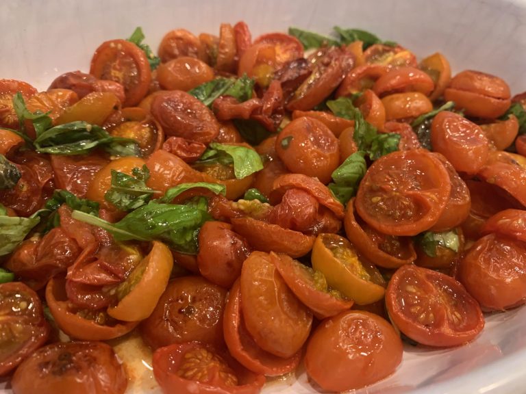 roasted tomato salad