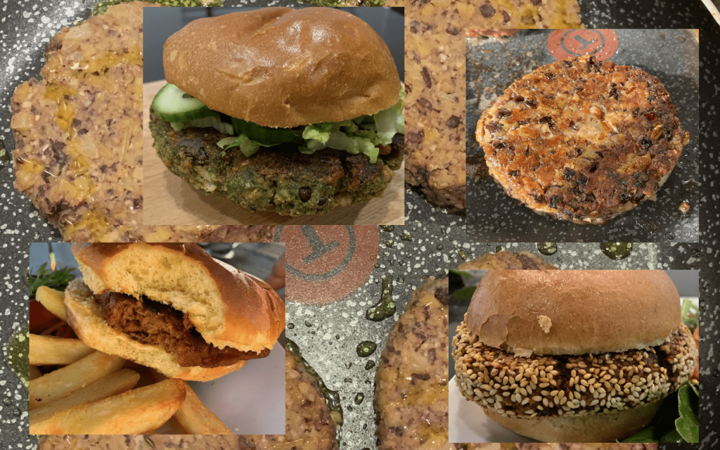 round up of plant based burgers