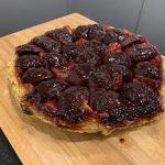 beetroot and red onion tatin