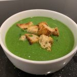 Pea and Spinach soup