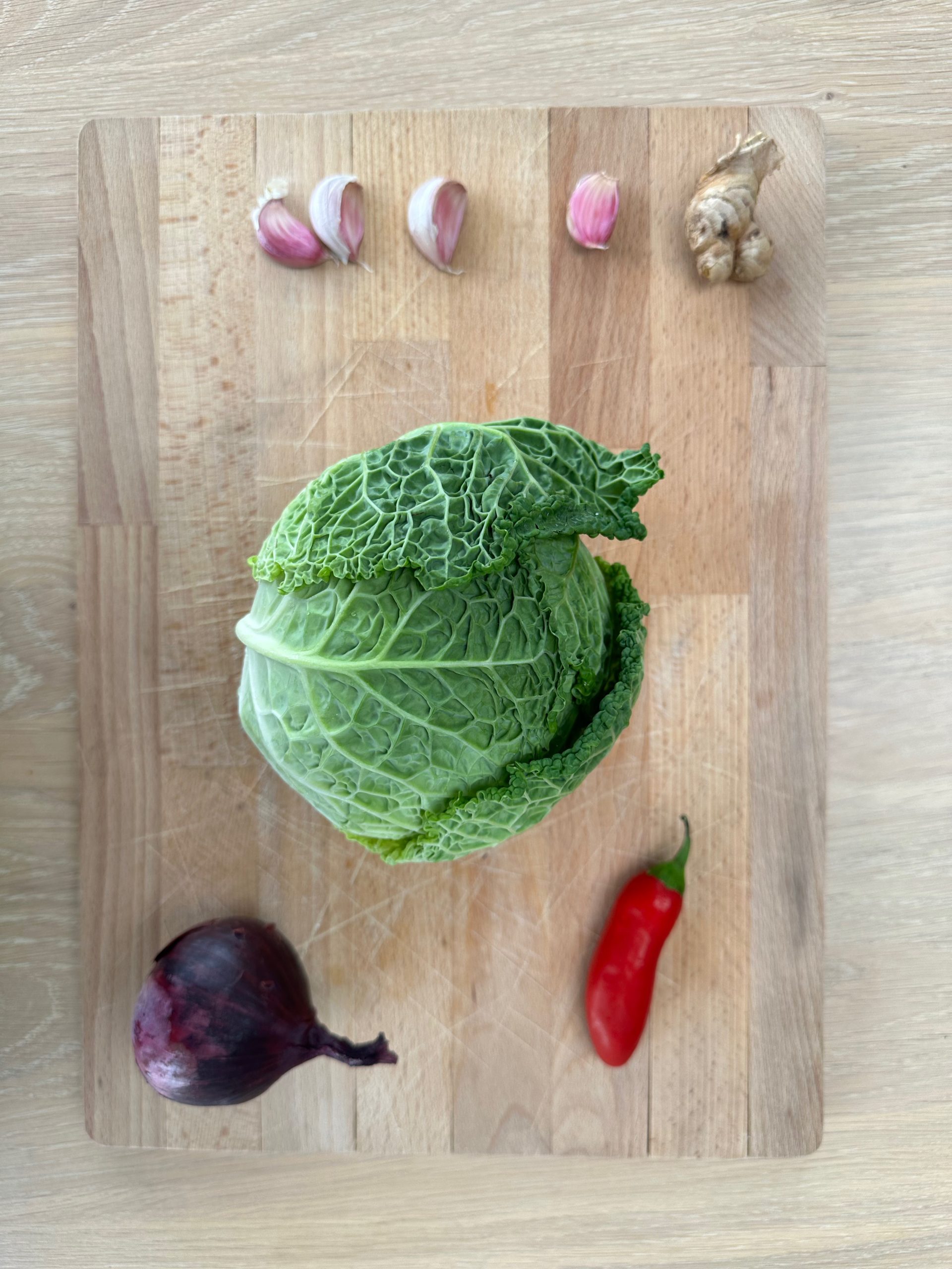 Spicy Stir Fry Savoy Cabbage - The Plant Based Dad